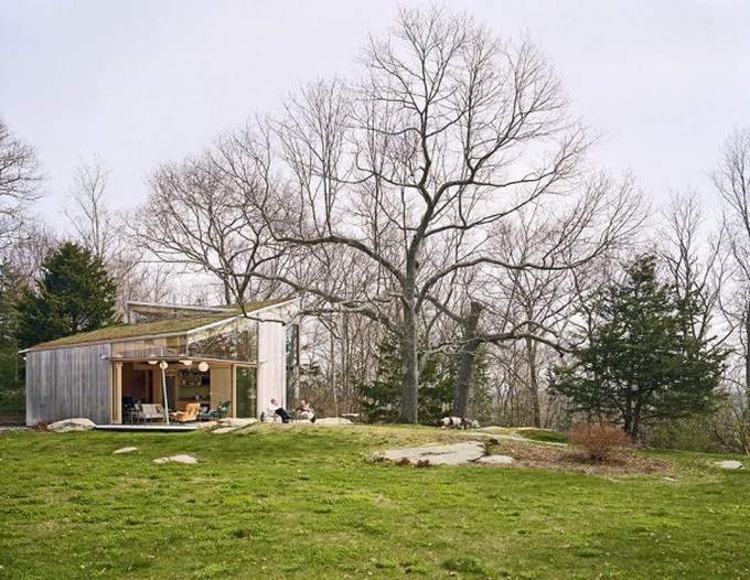Гостевой домик от Gray Organschi Archictecture