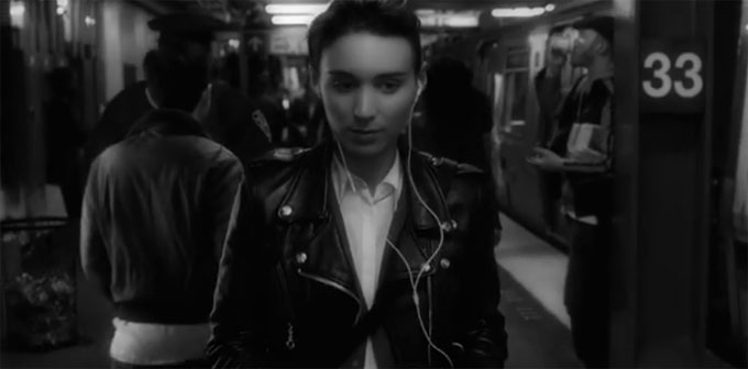 Руни Мара в рекламе DOWNTOWN by Calvin Klein
