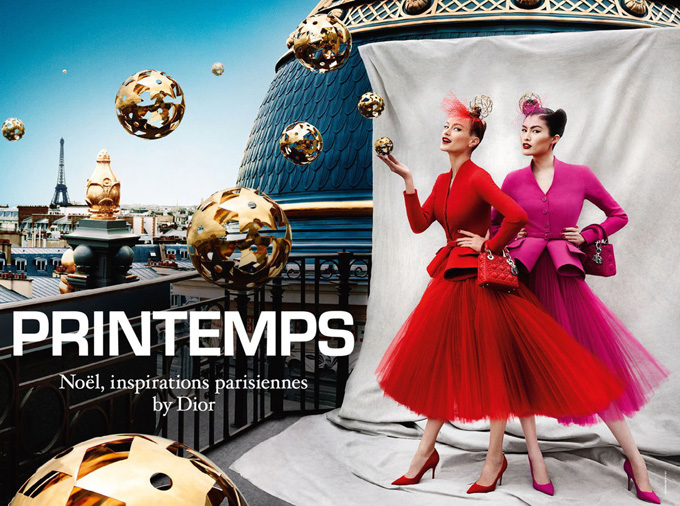 Коллекция аксессуаров совместной работы Dior и Printemps