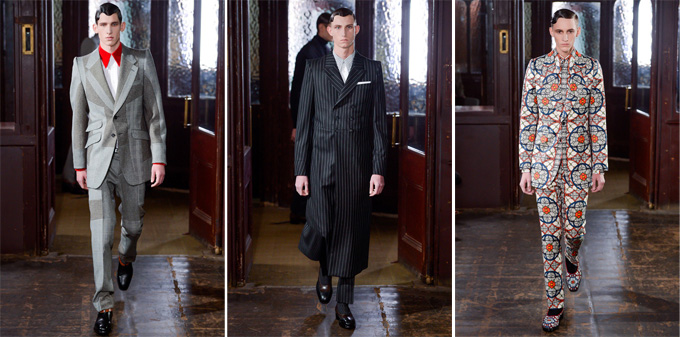 Alexander McQueen осень 2013