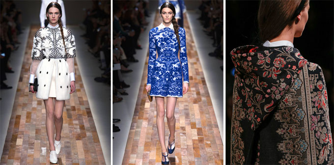 Неделя моды в Париже: Valentino осень 2013