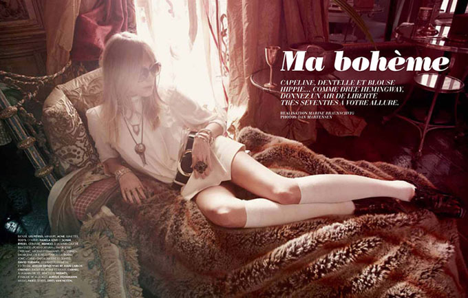Богемный шик Elle France