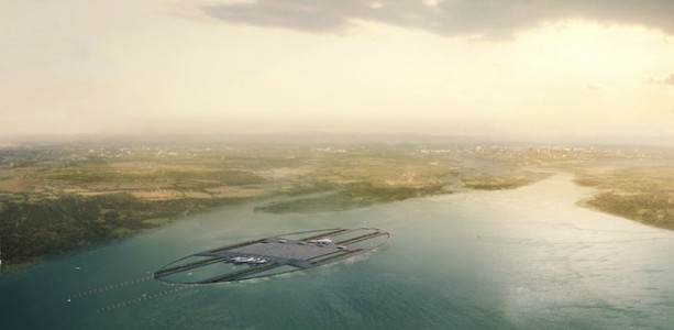грандиозный проект - аэропорт на реке темза London Britannia Airport грандиозный проект - аэропорт на реке темза London Britannia Airport
