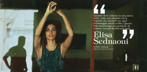 Элиза Седнауи в фотосессии для Vogue Italia Элиза Седнауи в фотосессии для Vogue Italia
