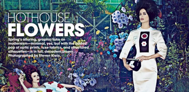 Каролин Мерфи и Карен Элсон в журнале Vogue US Каролин Мерфи и Карен Элсон в журнале Vogue US
