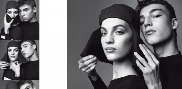 Ванесса Аксент и Густав Сведберг в Vogue Italia Ванесса Аксент и Густав Сведберг в Vogue Italia