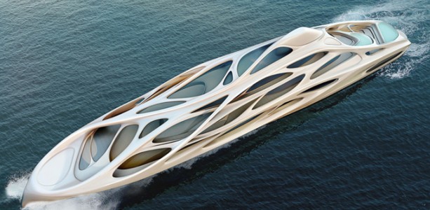уникальный дизайн яхты от Zaha Hadid и Blohm уникальный дизайн яхты от Zaha Hadid и Blohm